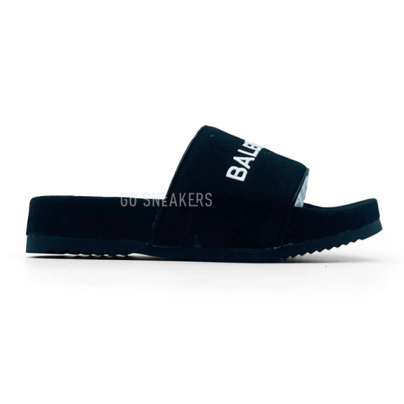 Унисекс тапочки Balenciaga Slippers Black