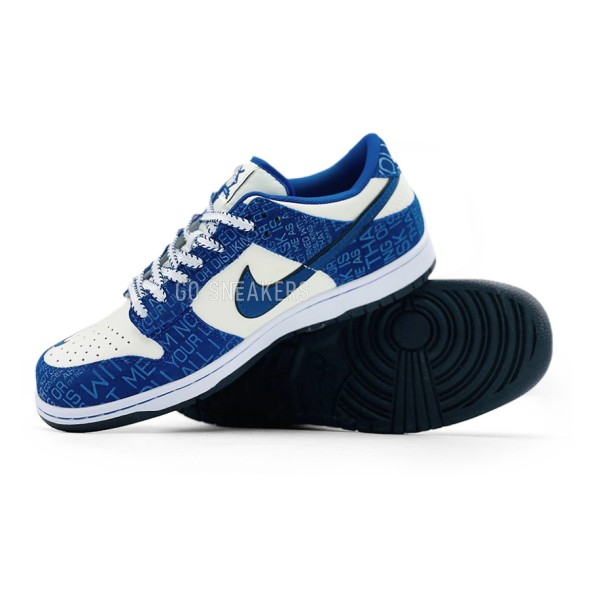 Унисекс кроссовки Nike Dunk Low Jackie Robinson Blue