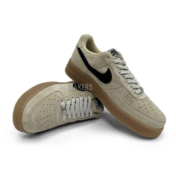 Мужские кроссовки Nike Air Force Suede Beige