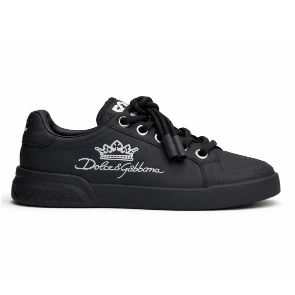 Унисекс кроссовки Dolce &amp; Gabbana Portofino Сrown Black