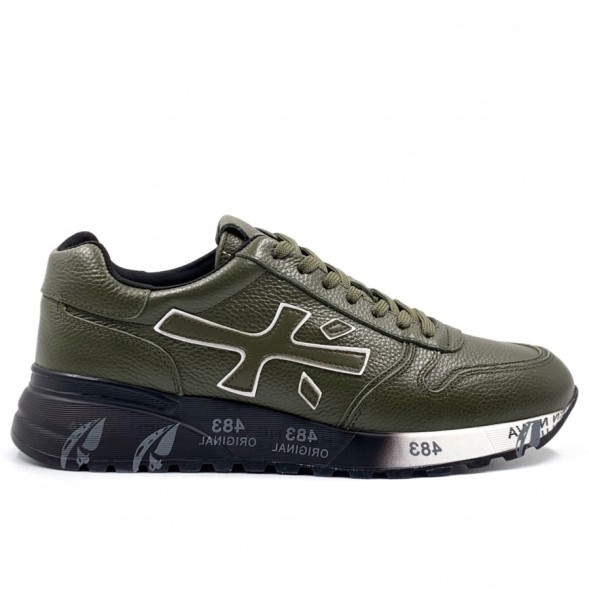 Мужские кроссовки Premiata Lucy Sneakers Leather Khaki
