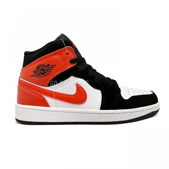 Женские кроссовки Nike Air Jordan 1 Mid GS Shattered Backboard