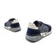 Мужские кроссовки Premiata 483 Leather/Suede Navy