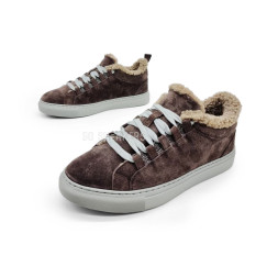 Brunello Cucinelli Winter Sneaker Suede Chocolate