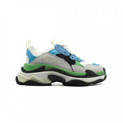 Balensiaga Triple S Blue-Grey-Green