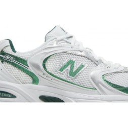 New Balance 530 White Nightwatch Green