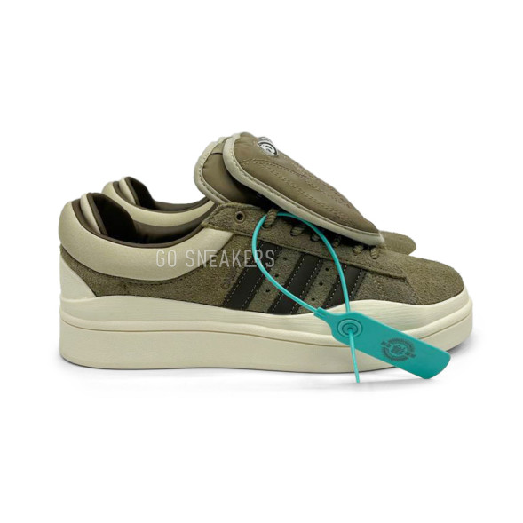 Унисекс кроссовки Adidas Campus Bad Bunny Unisex Suede Brown Beige