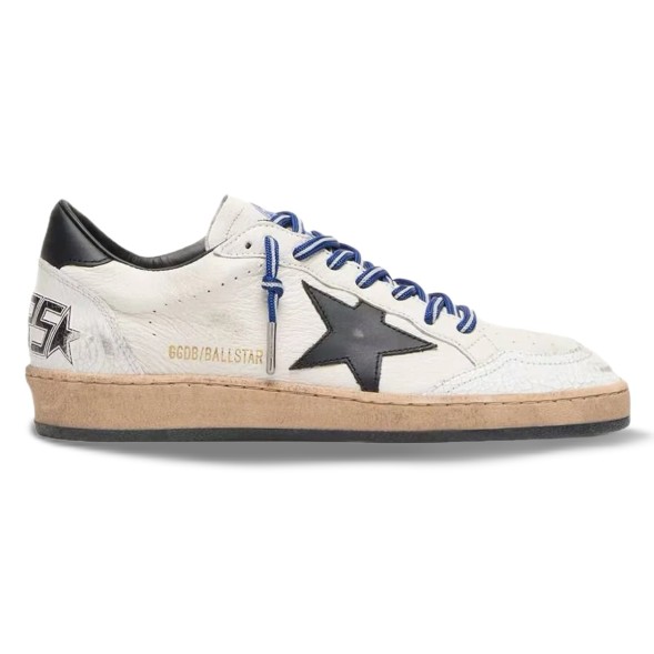 Женские кеды Golden Goose Ball Star Donna LTD Tennis-Inspired in Nappa Bianca