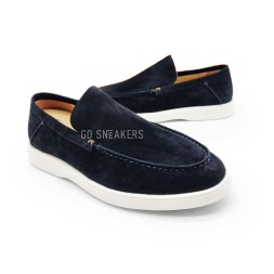 Santoni Man Moccasins Black