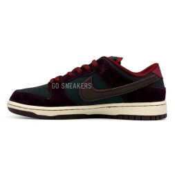 RIOT Skateshop x Nike Dunk Low SB 'Mahogany Dark Beetroot'