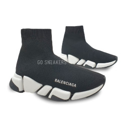 Balenciaga Speed Trainer High Top Black/White