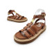 Женские босоножки Céline Sandals Platform Brown