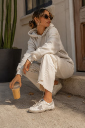 Golden Goose Super-Star With White-Grey-Ice