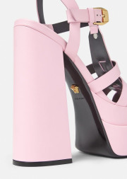 Босоножки Versace La Medusa Pink