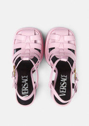 Босоножки Versace La Medusa Pink