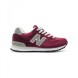 Женские кроссовки New Balance 574 Bordeux Grey R