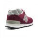 Женские кроссовки New Balance 574 Bordeux Grey R