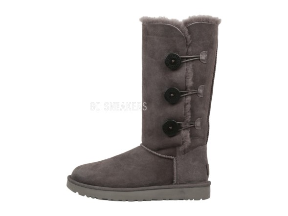 Женские высокие угги с пуговицами Tall Bailey Button Triplet II Grey