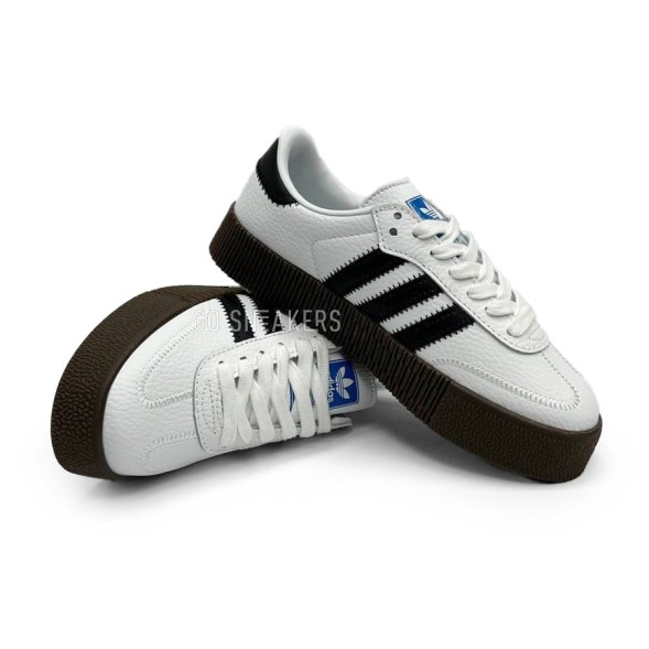 Женские кеды Adidas Samba Platform Woman Leather White