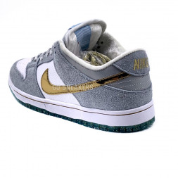 Nike Dunk Low Grey&amp;amp;Gold