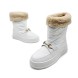Женские зимние сапожки Gucci Snow Chunky White