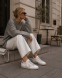 Женские кеды Golden Goose Super-Star With Silver Heel Tab and Metal Stud Lettering