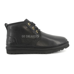 Men Boots Neumel Black Leather