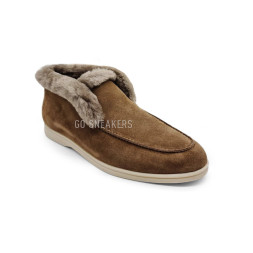 Loro Piana Open Walk Dark Brown