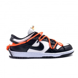 Off-White x Nike Dunk Low Black&amp;amp;White