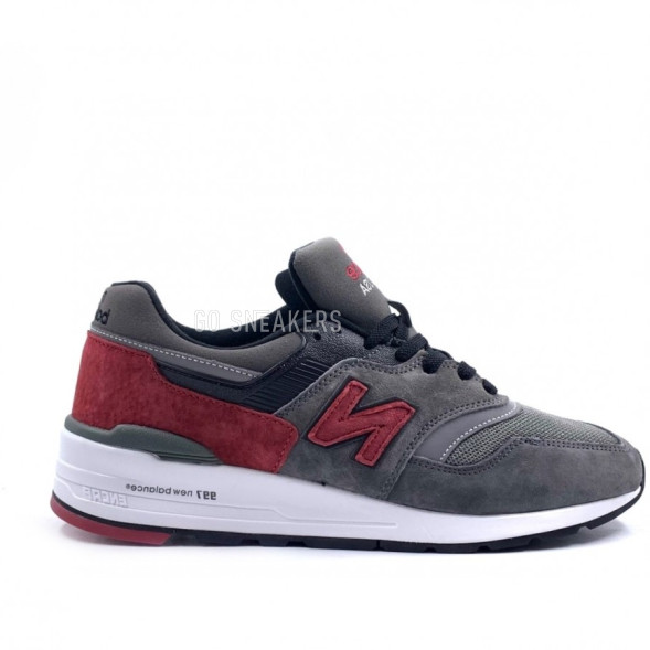 Унисекс кроссовки New Balance Huge 997 Grey - Red