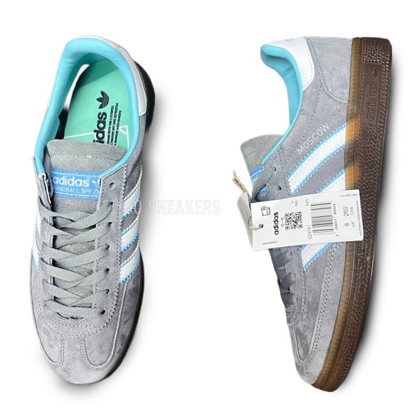 Мужские кеды Adidas Handball Spezial Moscow Zil Drop Grey