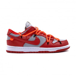 Off-White x Nike Dunk Low University Red