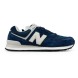 Мужские кроссовки New Balance 574 Man Suede Navy/Beige