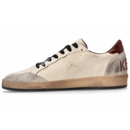 Golden Goose Ball Star with Cherry Crocodile Star and Heel Tab