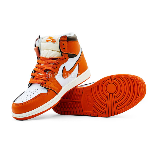 Унисекс кроссовки Nike Air Jordan 1 Retro High OG TD &amp;#039;Orange Toe&amp;#039;