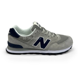 New Balance 574 Man Suede Grey