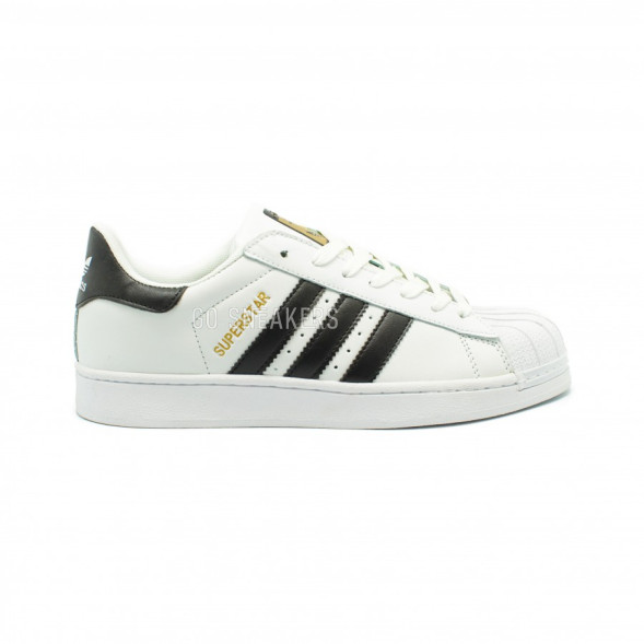 Унисекс кроссовки Adidas Superstar White-Black