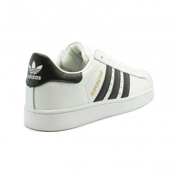 Унисекс кроссовки Adidas Superstar White-Black