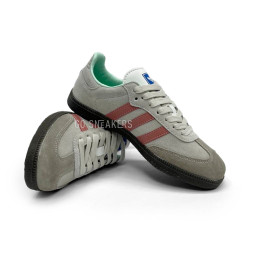 Adidas Samba Light Grey Suede Woman