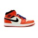 Унисекс кроссовки Nike Air Jordan Mid 1 Orange
