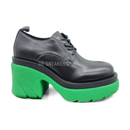 Bottega Veneta Loafers Black/Green