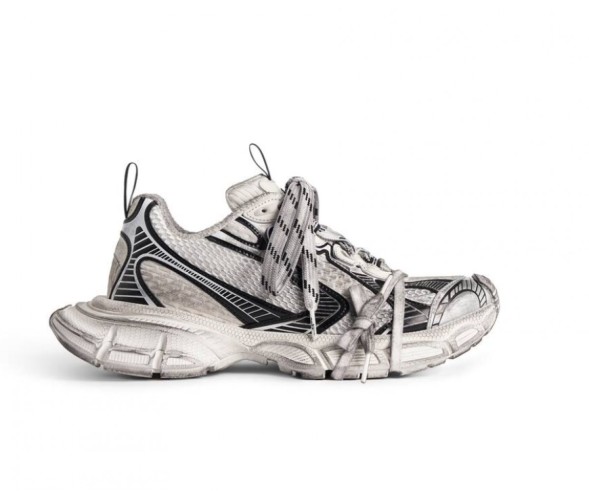 Унисекс кроссовки Balenciaga 3XL White Black