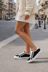 Louis Vuitton Textile Sneakers Black