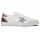 Женские кеды Golden Goose Ball Star White/Pink Glitter Star
