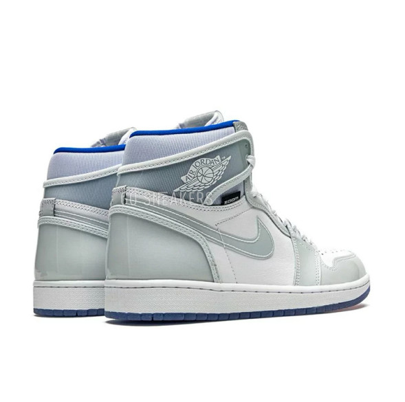 Унисекс кроссовки Nike Jordan 1 Retro High Zoom White Racer Blue