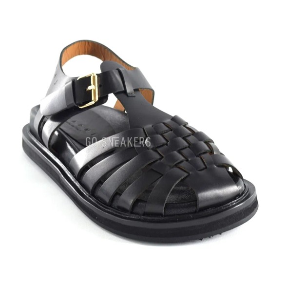 Женские босоножки Marni Sandals Black 
