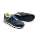 Унисекс кроссовки New Balance 574 Leather Black/Blue