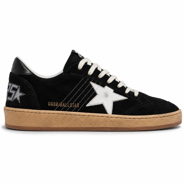 Унисекс кеды Golden Goose Ball Star Black White