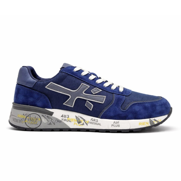 Унисекс кроссовки Premiata 483 Textile/Suede Navy
