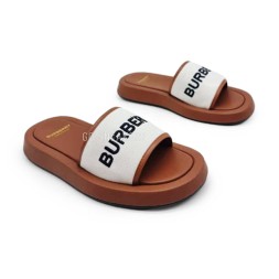 Burberry Flip-flops Brown/White